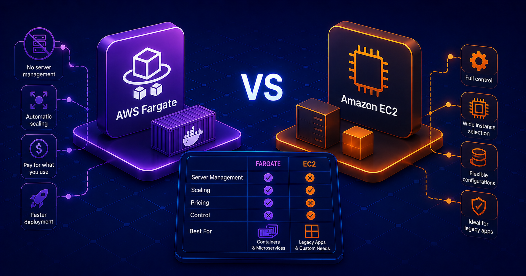 AWS Fargate vs EC2 | When to Go Serverless Containers