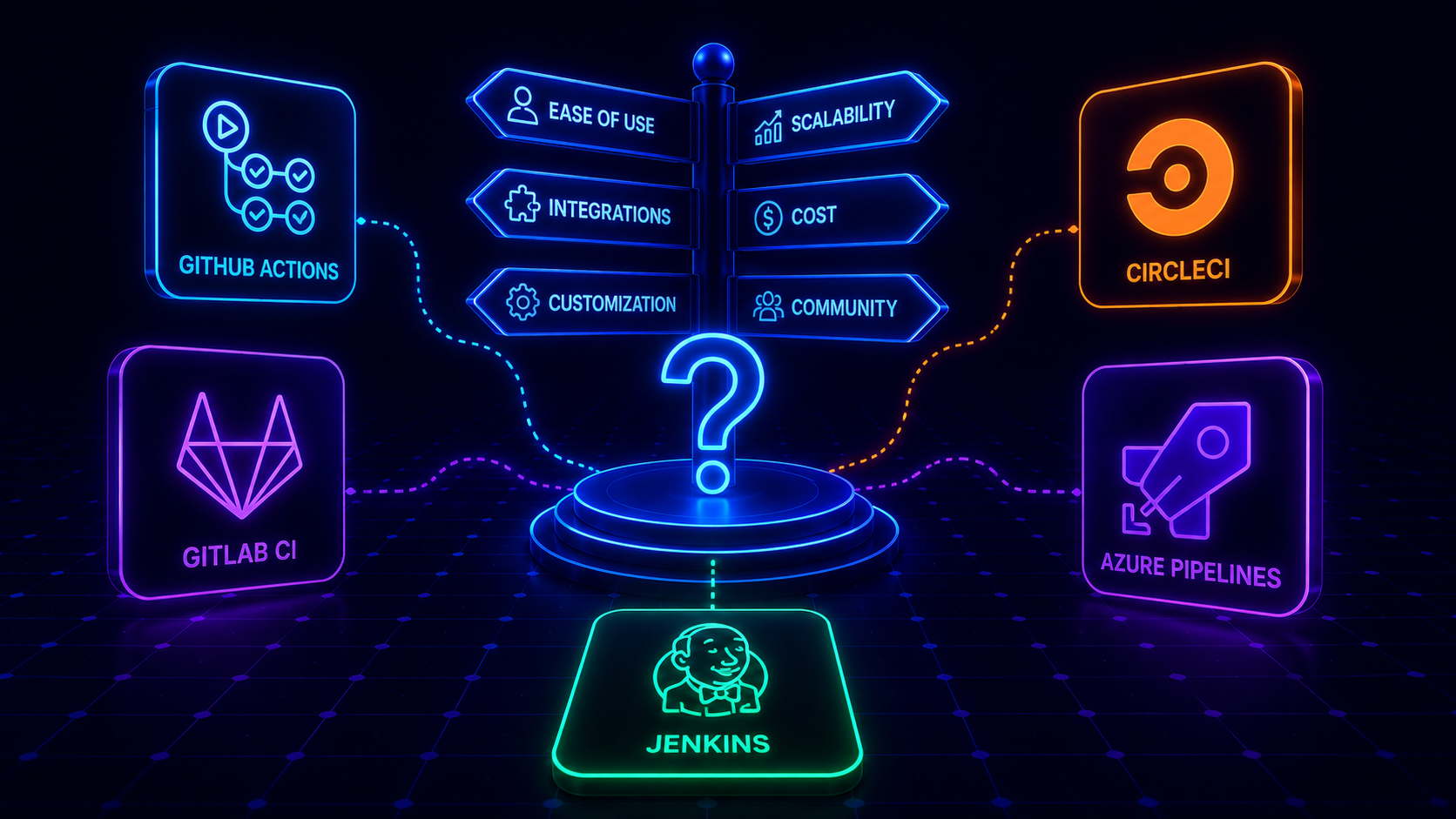 Choosing a CI/CD Tool in 2025 | GitHub Actions vs GitLab CI vs Jenkins