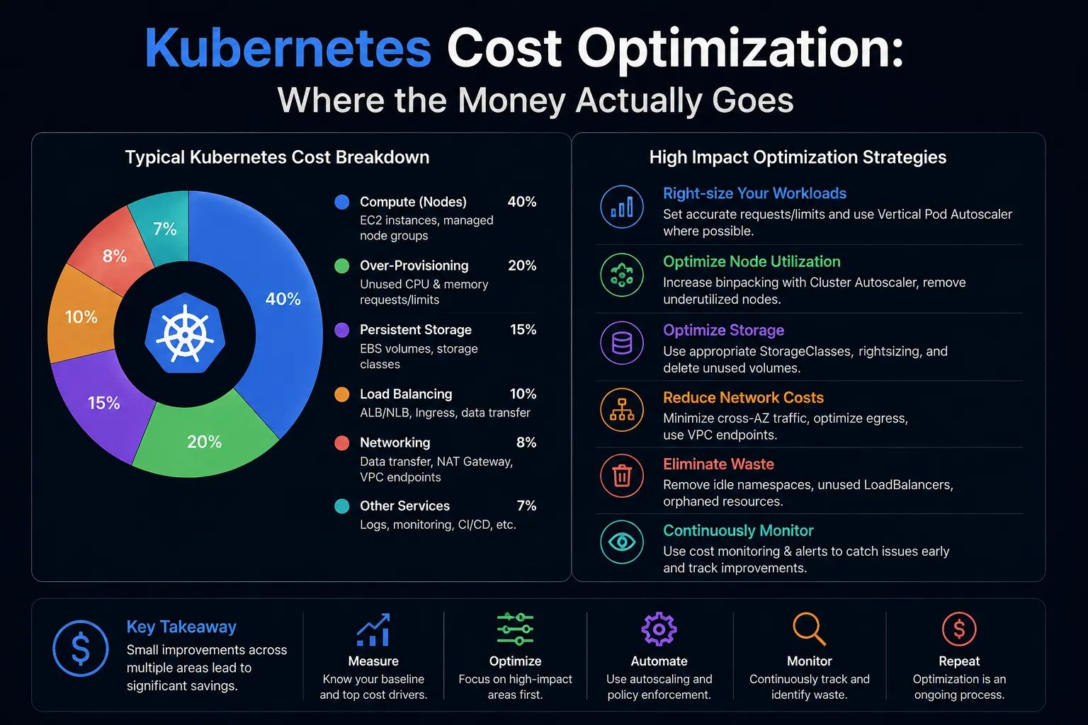Kubernetes Cost Optimization | Rightsizing, Autoscaling, and Spot Instances