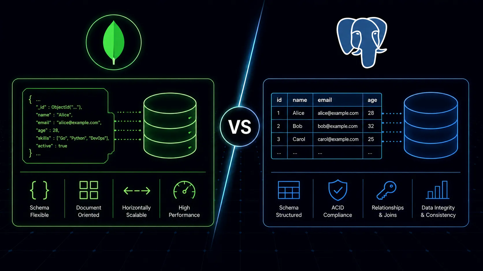 MongoDB vs PostgreSQL: Choosing the Right Database