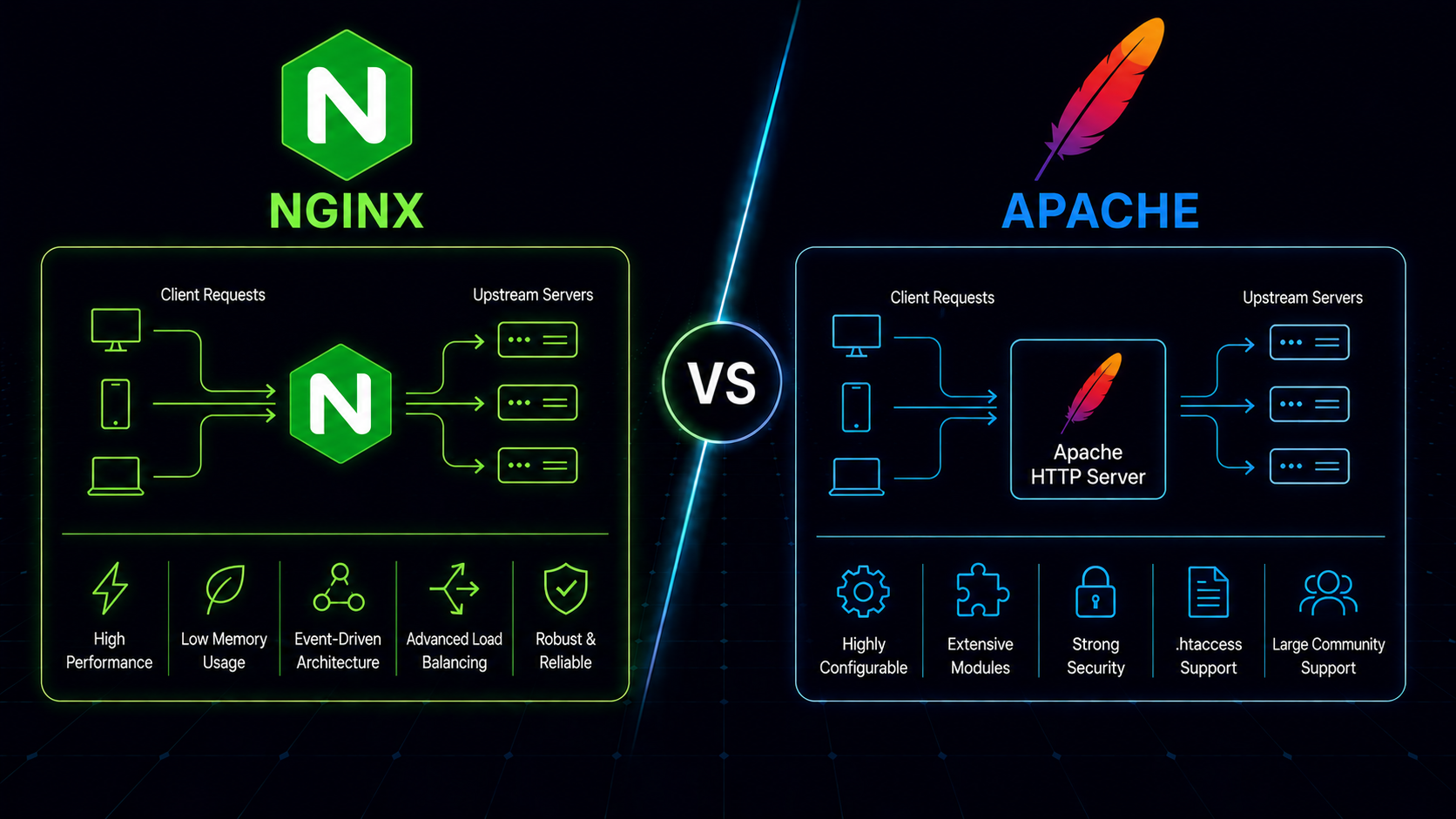 Nginx vs Apache | Which Web Server Should You Use