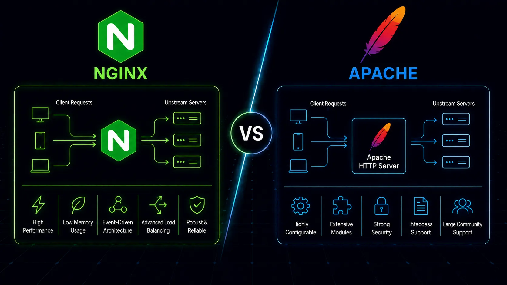 Nginx vs Apache | Which Web Server Should You Use