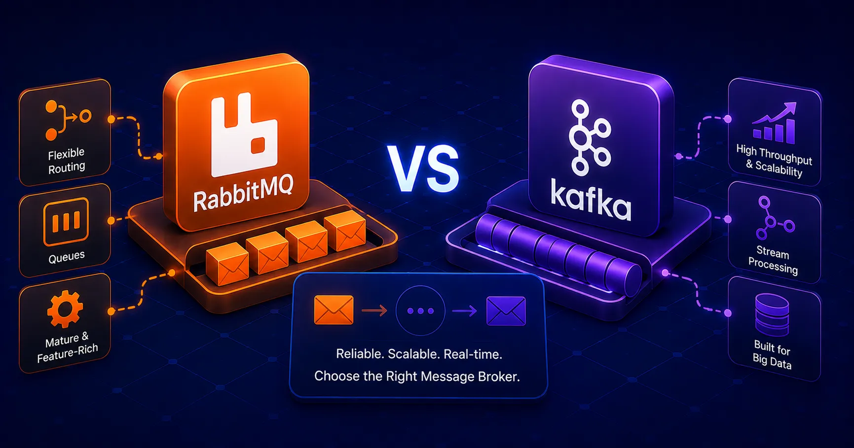 RabbitMQ vs Kafka | Choosing the Right Message Broker