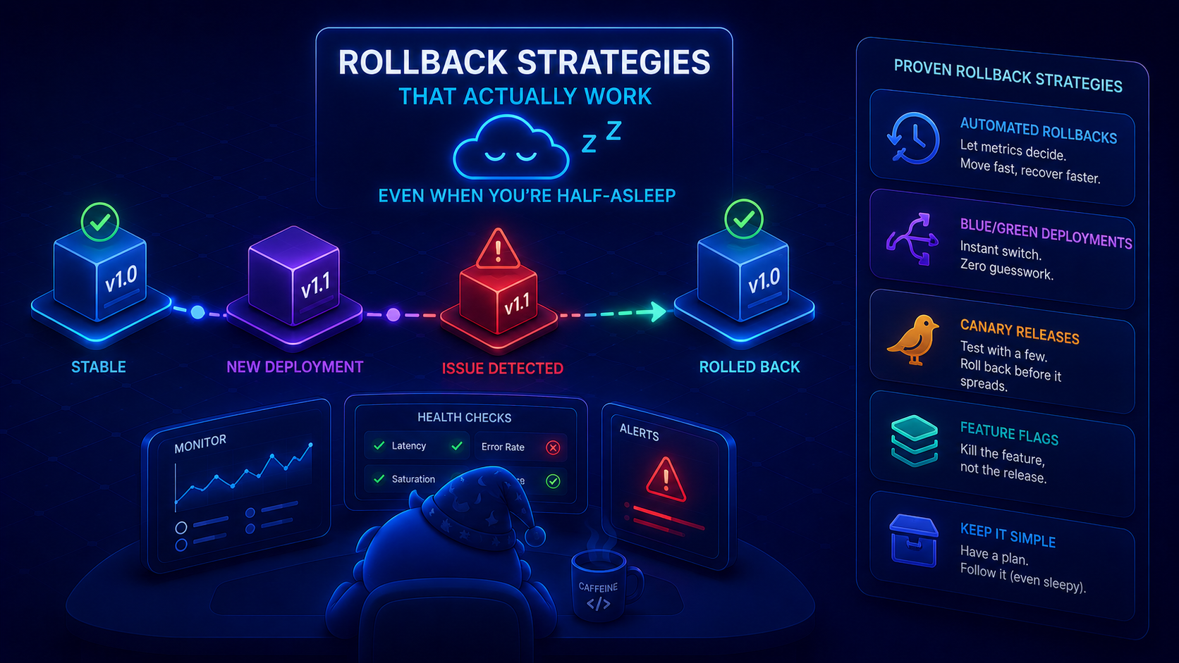 Rollback Strategies That Work at 3 AM | Production Incident Guide