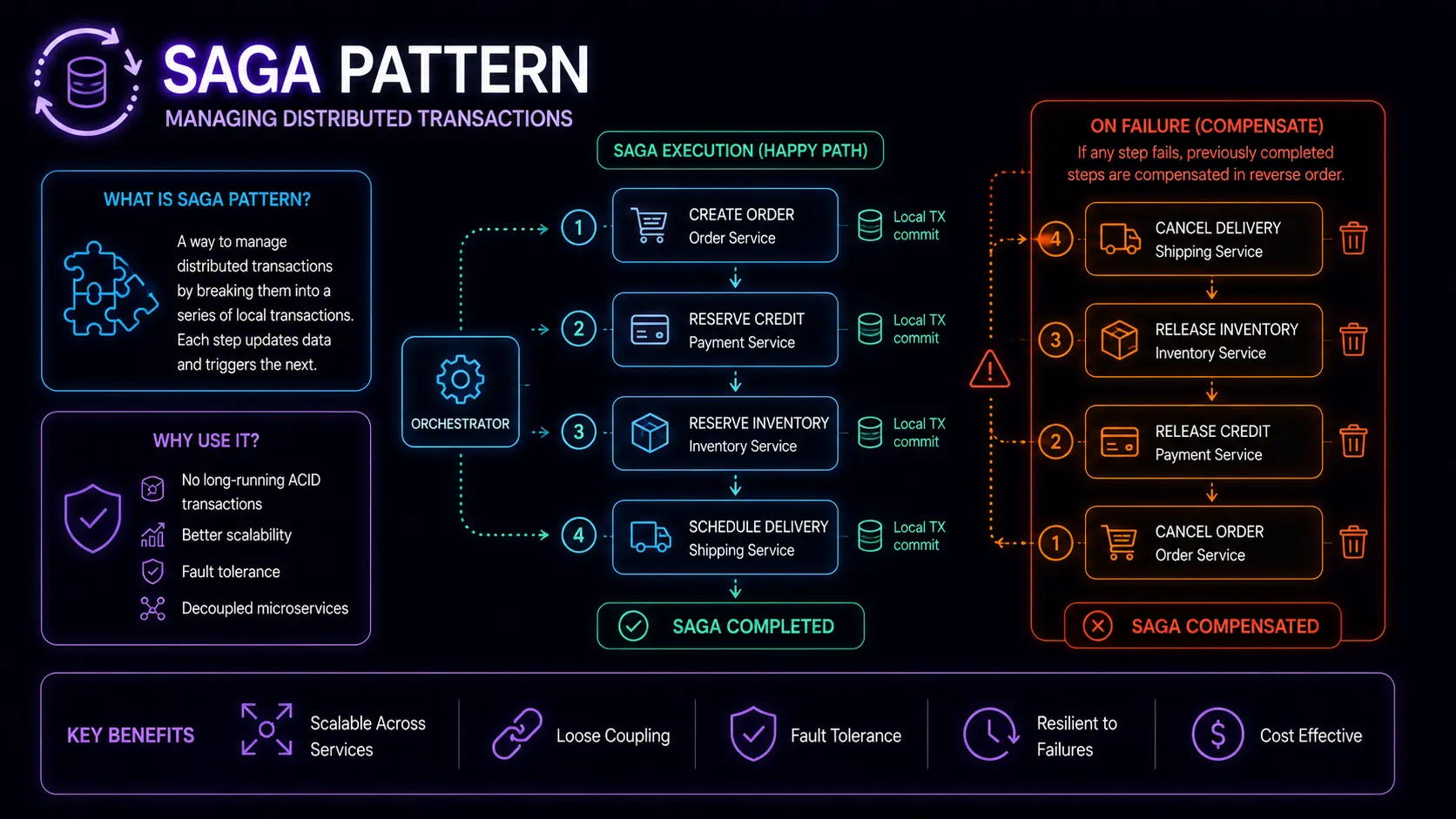Saga Pattern: Managing Distributed Transactions